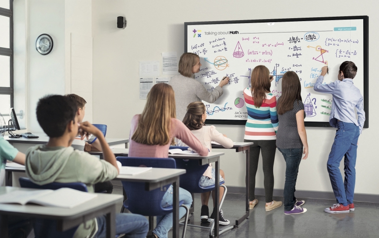 New Samsung 85-inch Interactive Display Designed To Accelerate Transformative Learning and Collaboration