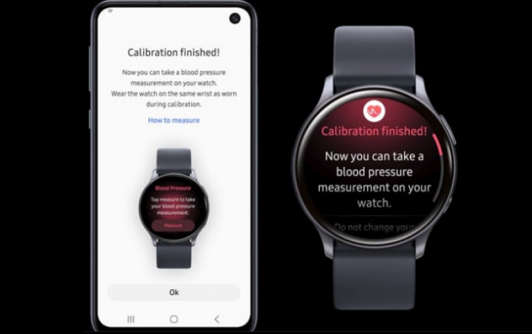 Samsung Announces Blood Pressure Monitoring Application for Galaxy Watch Devices
