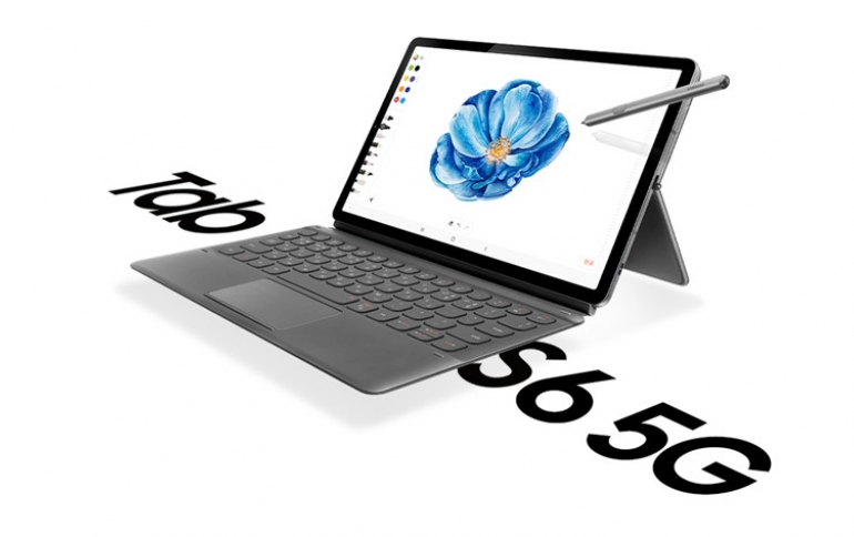 Samsung Announces the Galaxy Tab S6 5G Tablet