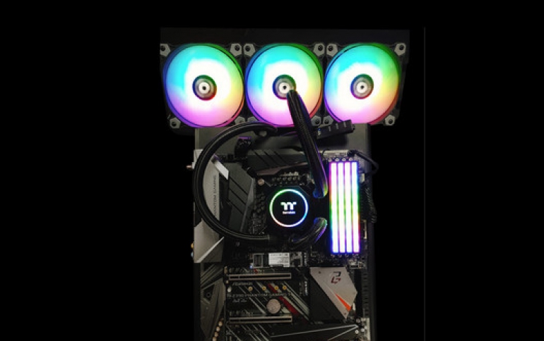 CES: Thermaltake Showcases Liquid All In One CPU and RAM Cooler Kit