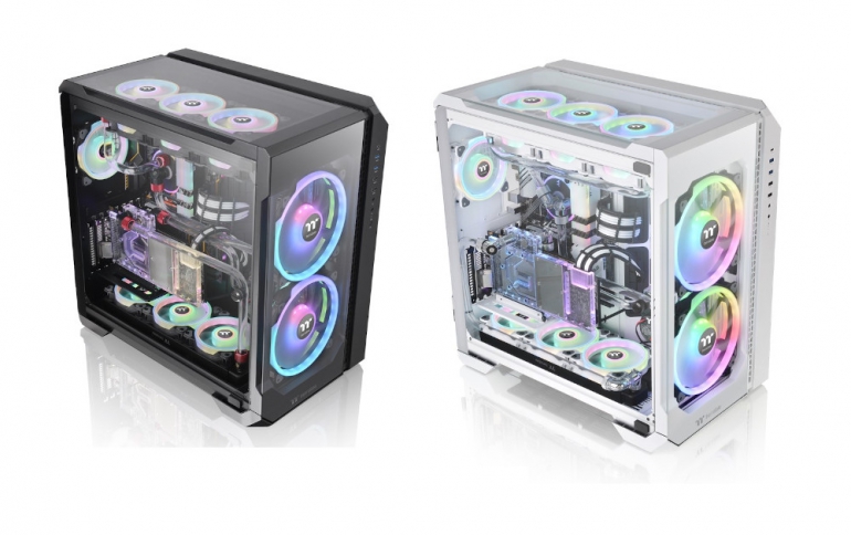 Thermaltake Unveils View 51 TG ARGB Mid-Tower and AH T600 Open Frame Full Tower PC Cases