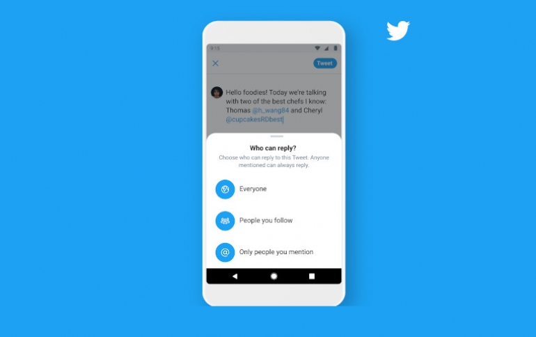 Twitter's New Settings Let You Choose Who Can Reply to Your Tweet