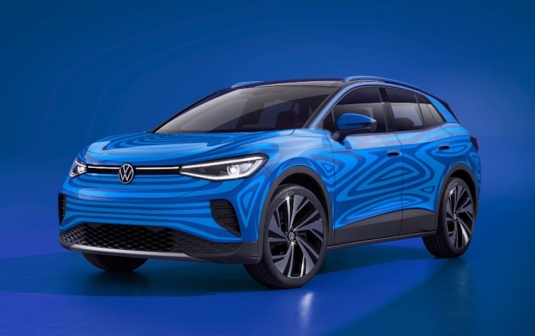 Volkswagen Previews The New All-electric Compact SUV ID.4