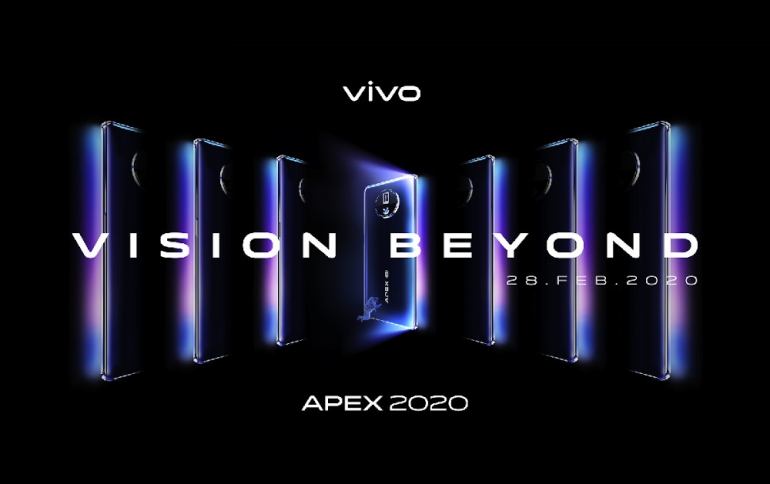 Vivo’s APEX 2020 Concept Reveals Edgeless Display and Photography Features