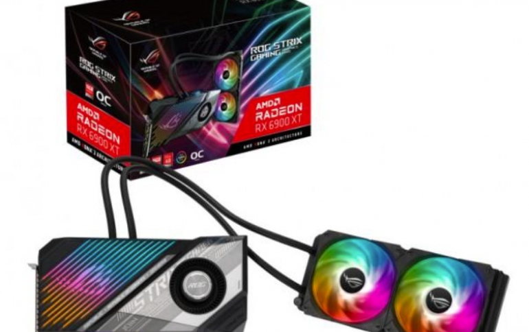 ASUS announced water-cooled ROG Radeon RX 6900 XT STRIX