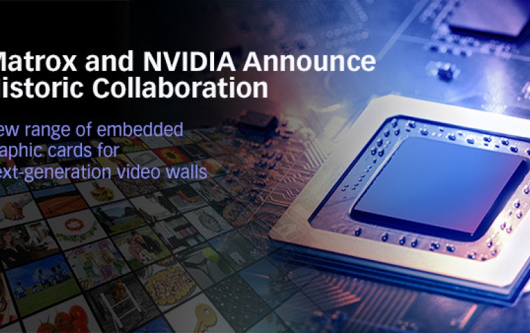 Matrox to Develop Embedded Graphics Cards with NVIDIA