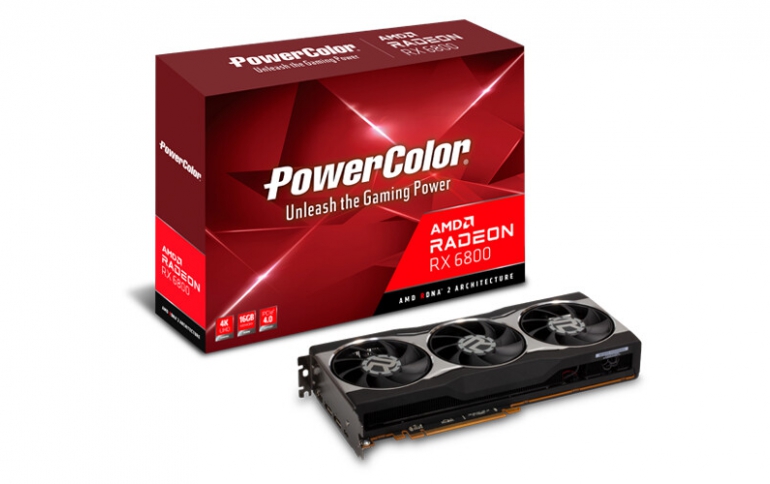 PowerColor Announces Radeon RX 6800 XT and RX 6800 Graphics Cards