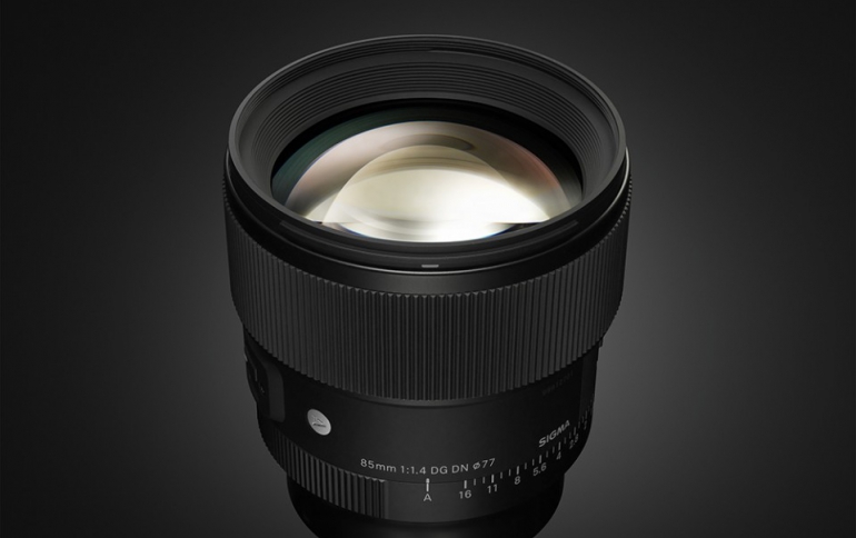 Sigma Releases 85mm f/1.4 DG DN Art Lens for Sony E Mount Mirrorless Cameras