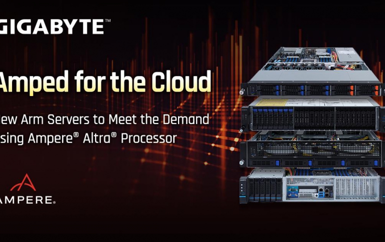GIGABYTE Announces Cost-effective Arm Servers for Real-time Insights for Cloud and Edge