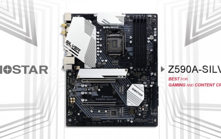 BIOSTAR ANNOUNCES THE LATEST Z590A-SILVER MOTHERBOARD