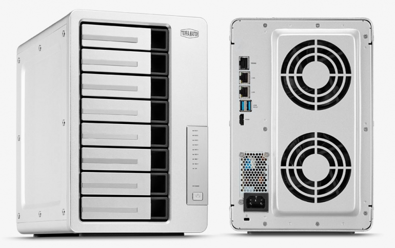 TERRAMASTER INTRODUCES REDESIGNED F8-422 8-BAY NAS WITH 10GBE NETWORKING