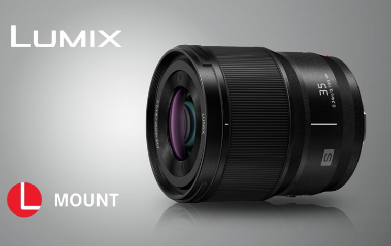 Panasonic Introduces New LUMIX S 35mm Wide-Angle Fixed Focal Length Lens with F1.8 Large Aperture