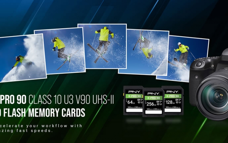 PNY X-PRO 90 UHS-II SD Cards Support Seamless 8K Video Capture