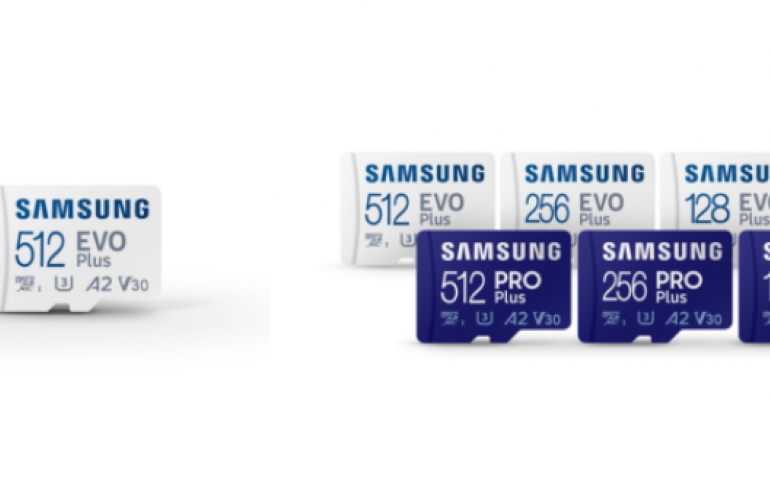 Samsung Introduces Fast and Durable PRO Plus and Enhanced EVO Plus MicroSD Cards