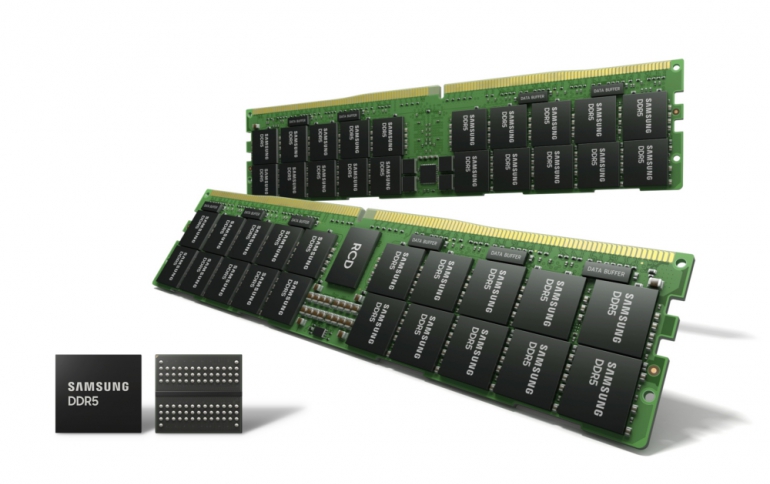 Samsung Starts Mass Production of Most Advanced 14nm EUV DDR5 DRAM