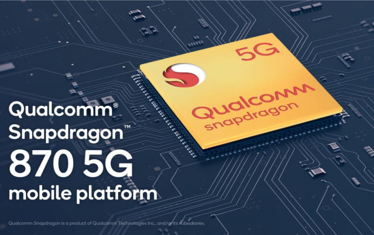 Qualcomm Announces Boosted Snapdragon 870 5G Mobile Platform