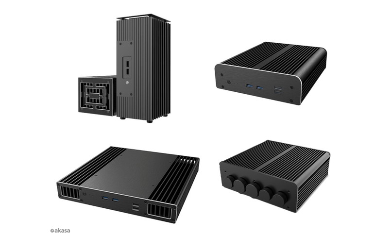 Give a roar of excitement for the Tiger Canyon: compatible with Akasa’s newest line of fanless cases!