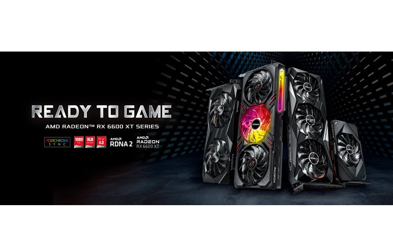 ASRock Announces AMD Radeon RX 6600 XT Series Graphics Cards Providing the Ultimate 1080p Gaming Performance