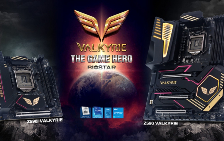 BIOSTAR UNVEILS THE ALL NEW Z590 VALKYRIE MOTHERBOARDS