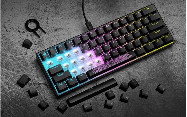CORSAIR Launches K65 RGB MINI 60% Mechanical Gaming Keyboard