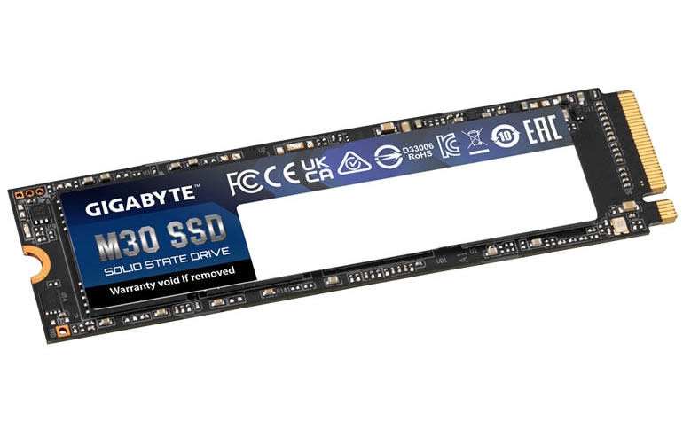 GIGABYTE Release the Latest M30 Series PCIe 3.0 x4 SSD