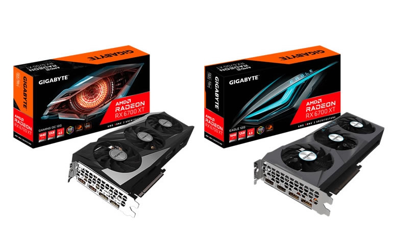 GIGABYTE Launches Radeon RX 6700 XT series graphics cards