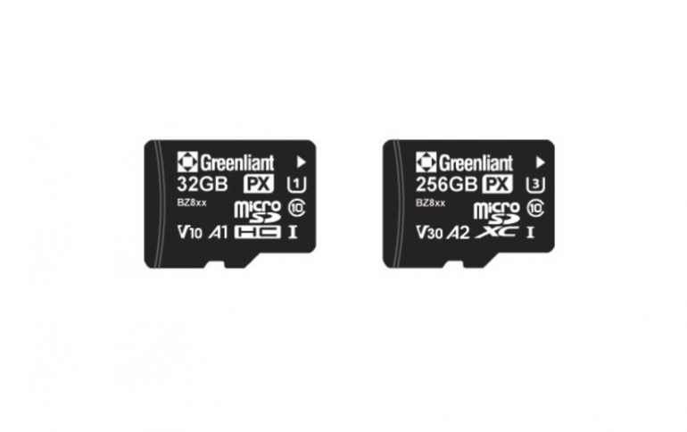 Greenliant Expands microSD ArmourDrive PX Memory Card Lineup