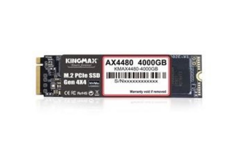 KINGMAX Releases AX4480 M/2 PCIE 4.0 SSD up-to 4TB