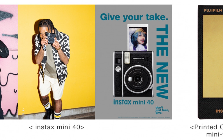 Fujifilm launches instant camera “instax mini 40”