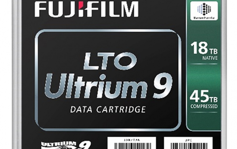Fujifilm Launches LTO Ultrium9 Data Cartridge
