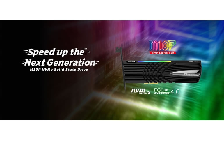 Plextor Unveils M10P Series PCIe Gen4 Solid State Drives