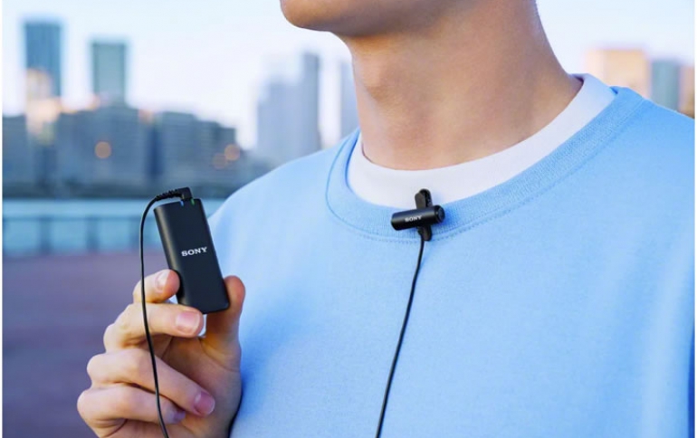 Sony Announces the ECM-W2BT Wireless Microphone and the ECM-LV1 Compact Stereo Lavalier Microphone