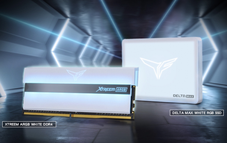 TEAMGROUP Launches Highly-Anticipated White-Colored Series: the XTREEM ARGB WHITE GAMING MEMORY and DELTA MAX WHITE RGB SSD