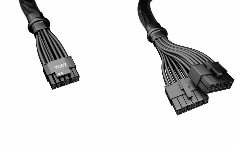 be quiet! introduces 12VHPWR adapter cable for RTX 4090 and RTX 4080 graphics cards