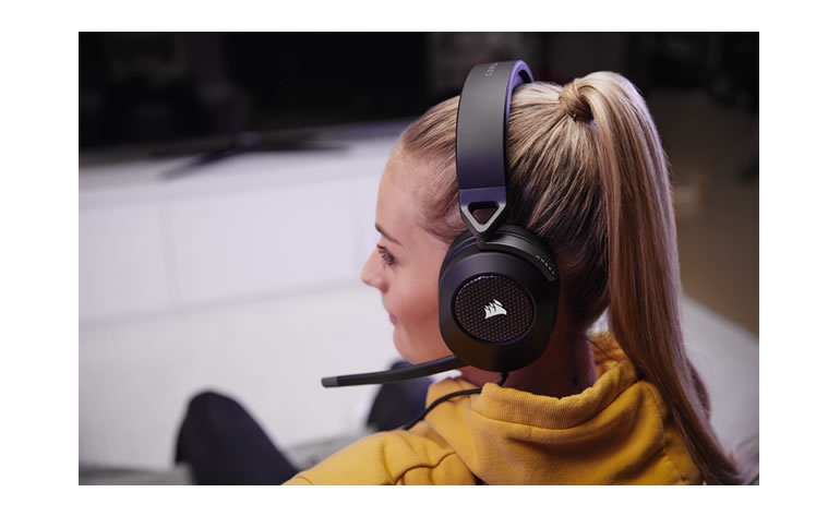 Introducing the CORSAIR HS65 SURROUND Gaming Headset with SoundID Technology