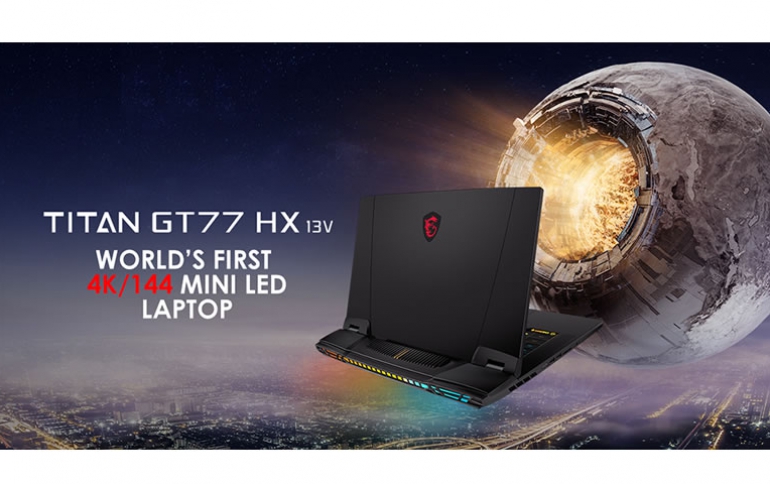 MSI Titan GT77 Will Be The World’s First Laptop Featuring 4K/144Hz Mini LED Display