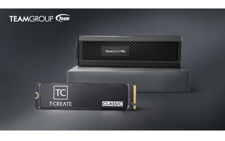 TEAMGROUP Announces T-CREATE CLASSIC PCIe 4.0 DL SSD and TEAMGROUP EC01 M.2 NVMe PCIe SSD Enclosure Kit