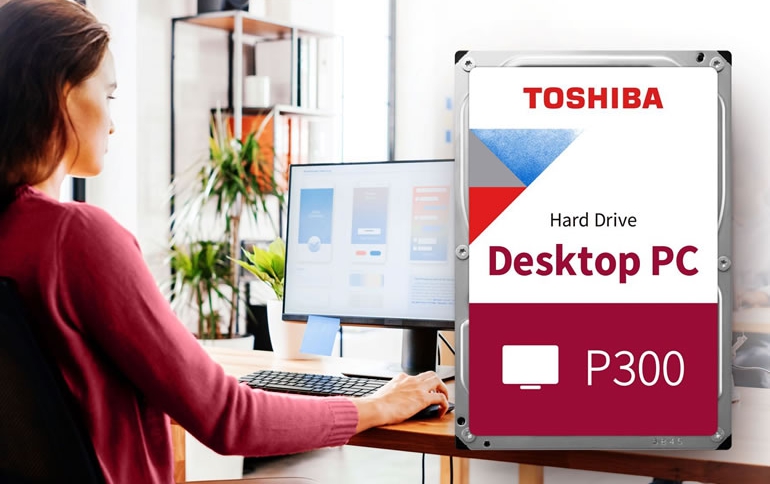 Toshiba Announces New P300 2TB Desktop PC Hard Drive Running at 7200RPM 