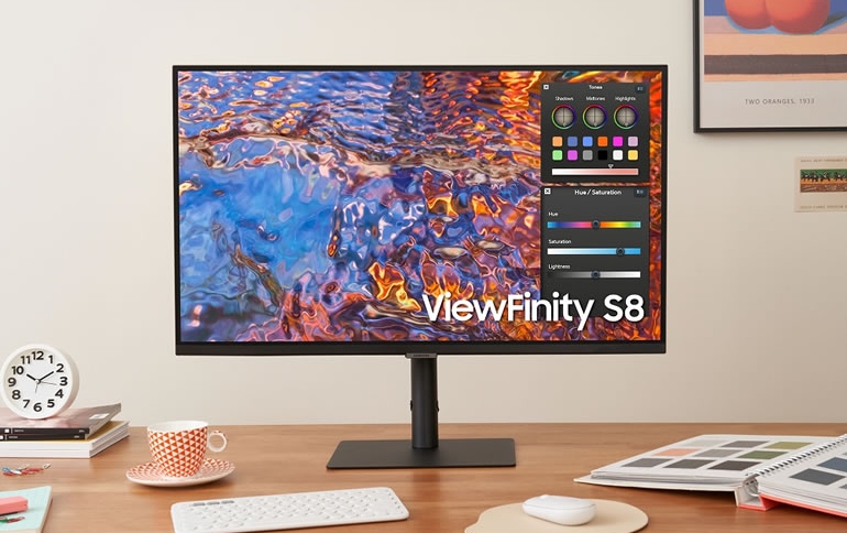 Samsung Electronics announced the ViewFinity S8 Monitor