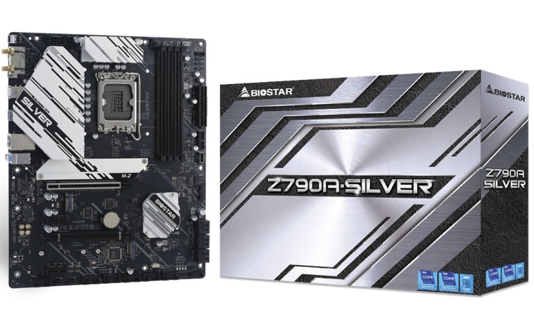 BIOSTAR INTRODUCES THE Z790A-SILVER MOTHERBOARD