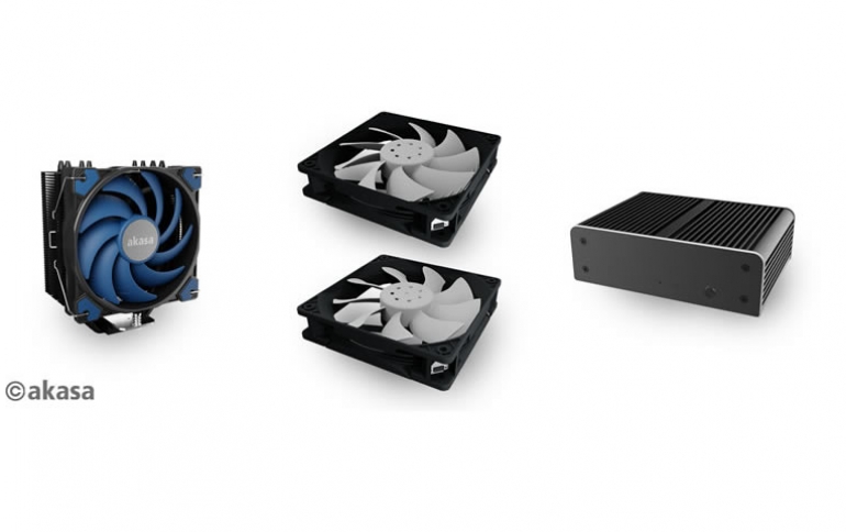 Akasa Announces New IP68 Fans, CPU Cooler and New Fanless Case for NVIDIA® Jetson Nano™ at CES 2022
