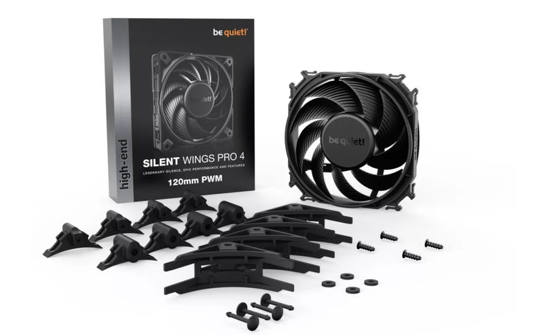 be quiet! Silent Wings 4 and Silent Wings Pro 4: Reaching new heights in airflow and static pressure
