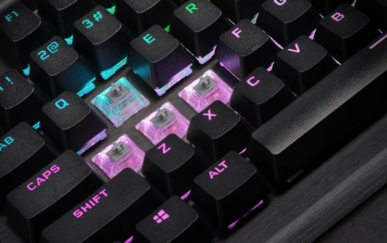CORSAIR Launches K70 RGB TKL Optical-Mechanical Gaming Keyboard
