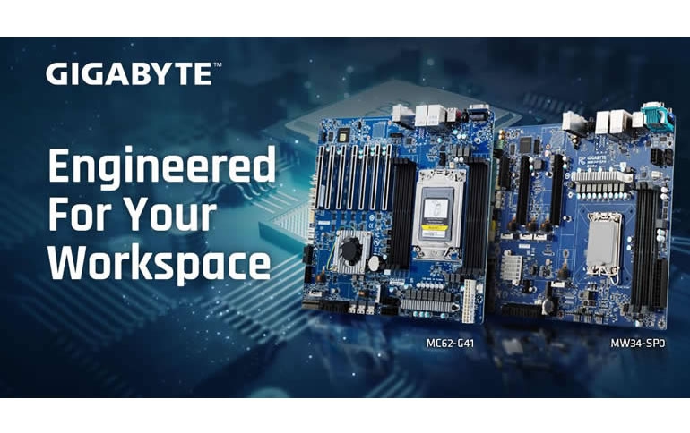 GIGABYTE Releases Workstation Motherboards for AMD WRX80 and Intel W680 Chipsets