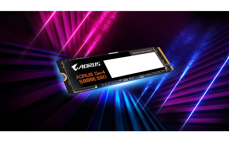 AORUS Gen4 5000E SSD Presents High-profile Performance with Low-profile Consumption