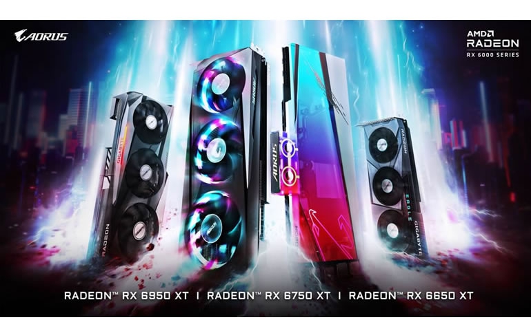GIGABYTE Launches Custom AMD Radeon™ RX 6950 XT, Radeon RX 6750 XT and Radeon RX 6650 XT Graphics Cards