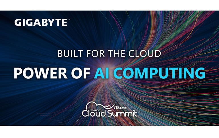 GIGABYTE “Taking AI to the Cloud”, Presents One-stop AI Solutions at Taiwan Cloud Summit