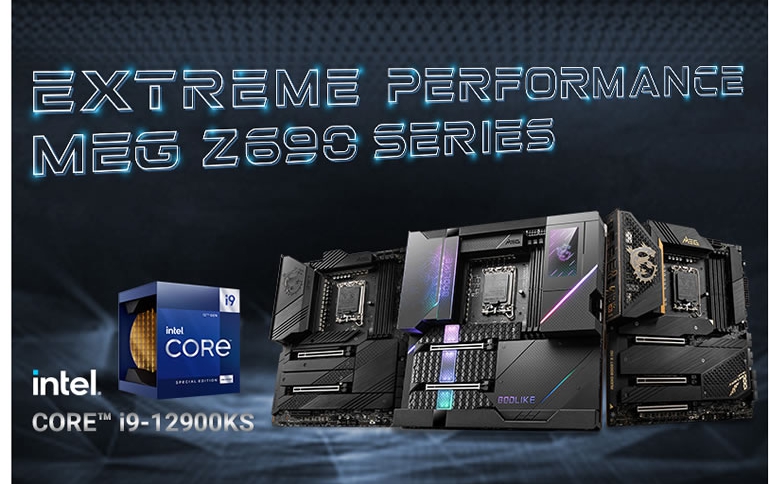 MSI: New BIOS Update for Intel 600-Series Motherboards to Unleash The Latest Intel® Core™ i9-12900KS Processor