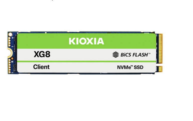 Kioxia Announces XG8 PCIe 4.0 SSDs for High-End Client Applications