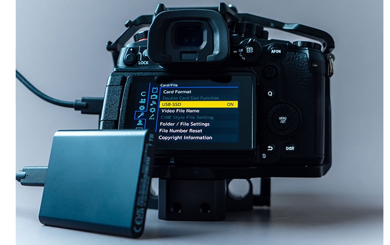 Panasonic Announces the Release of Firmware Version 2.2 for GH6 To Support Direct SSD Recording over USB